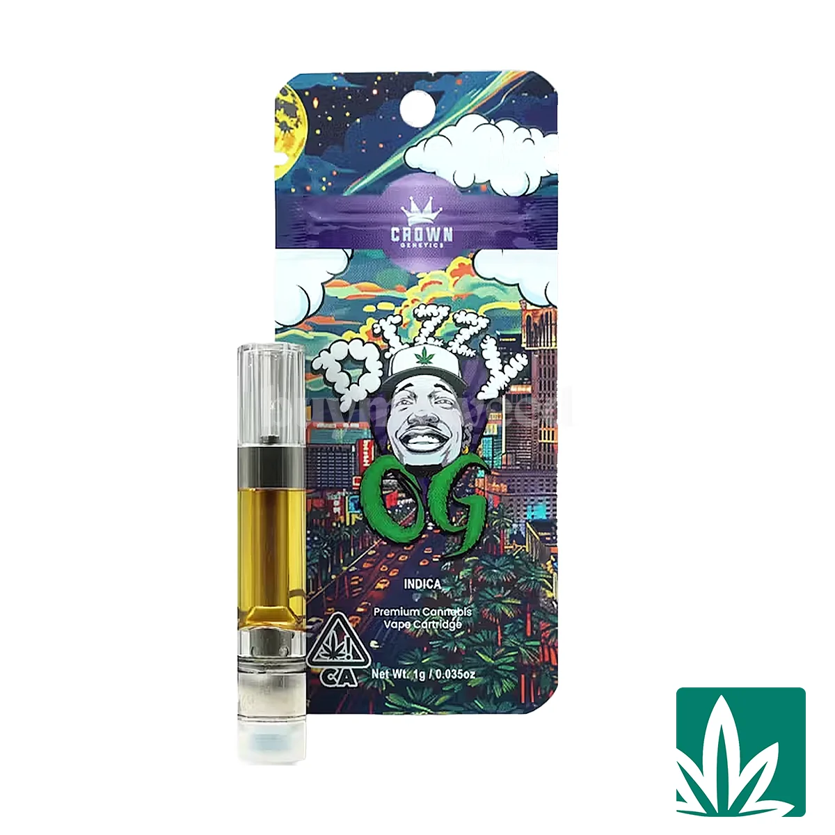 Crown Genetics 510 Cart (1g) – Dizzy OG
