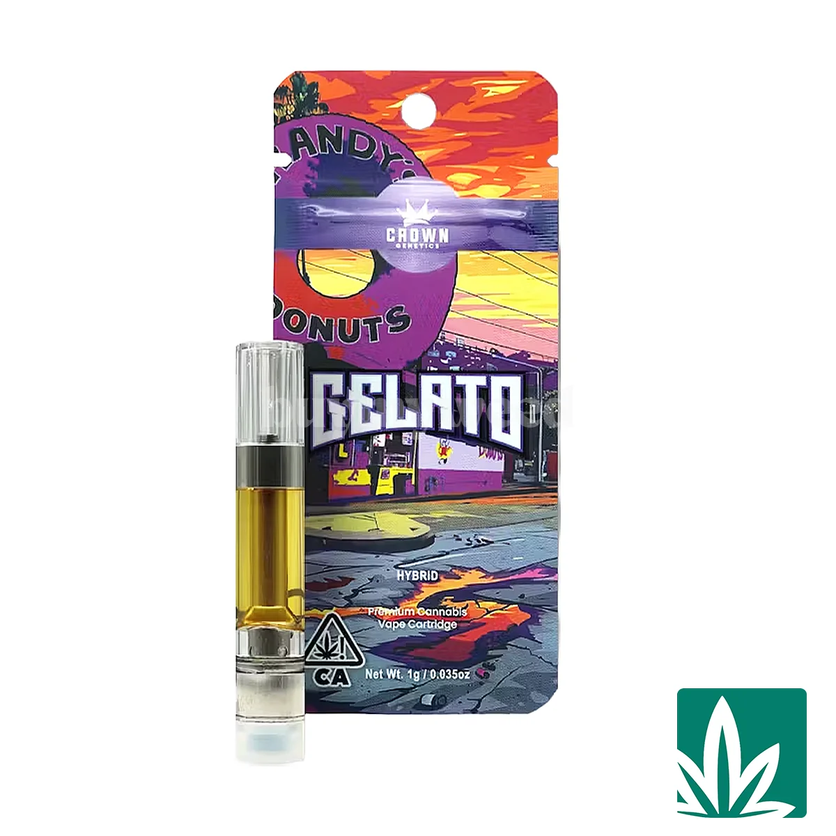 Crown Genetics 510 Cart (1g) – Gelato
