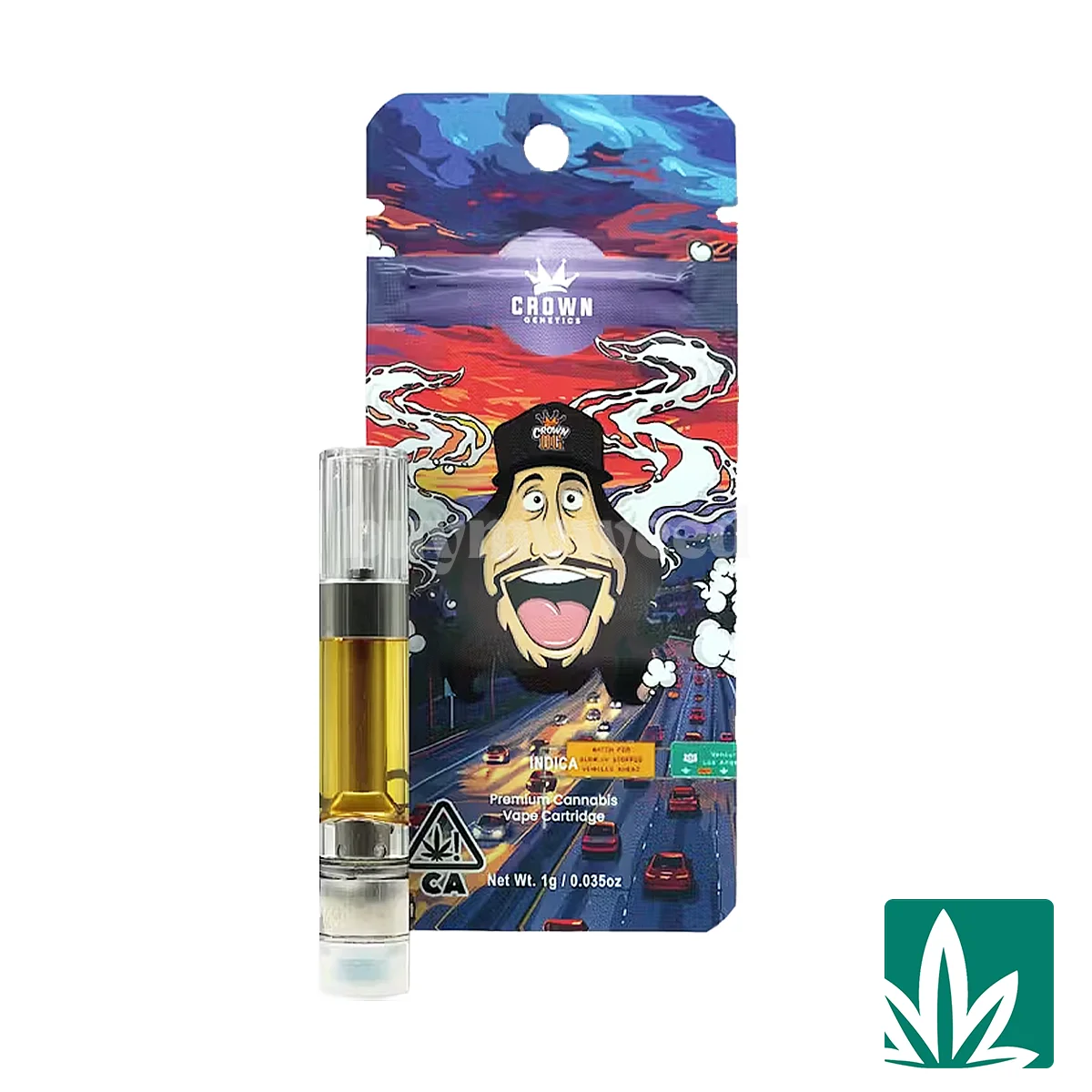 Crown Genetics 510 Cart (1g) – ILL OG