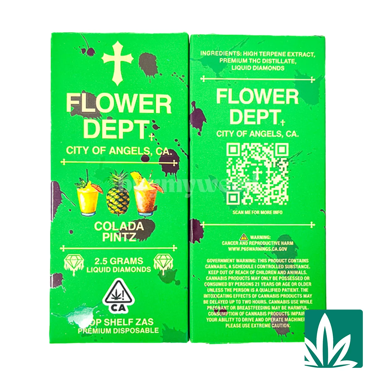 Flower Dept Liquid Diamond Disposable (2.5g) – Colada Pintz