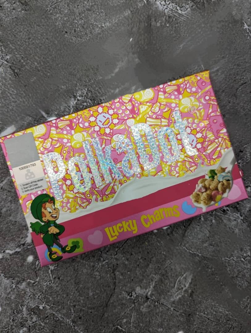 Polka-Dot Chocolate Bars